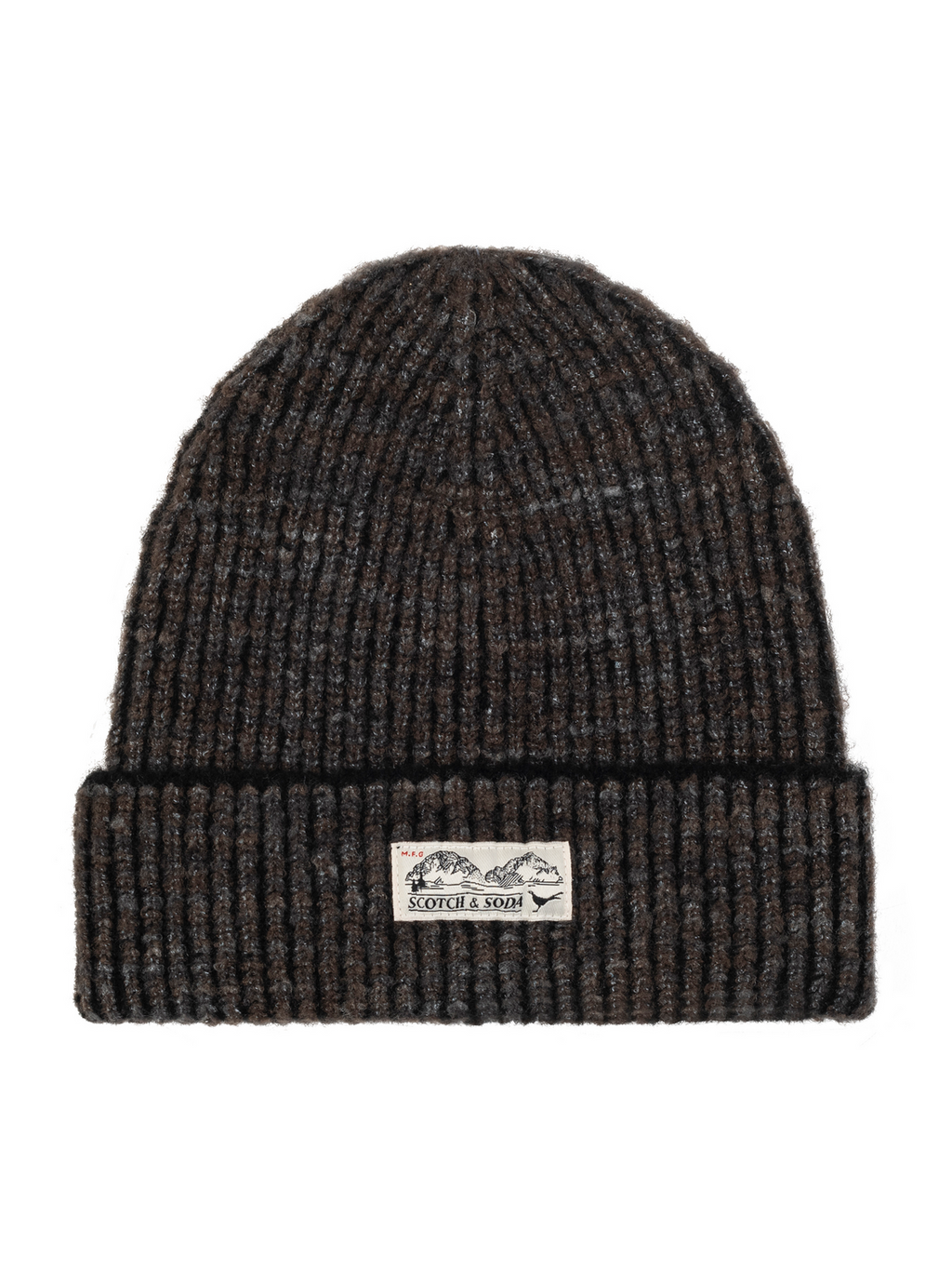 S&S 2 Color Rib Cuff Beanie