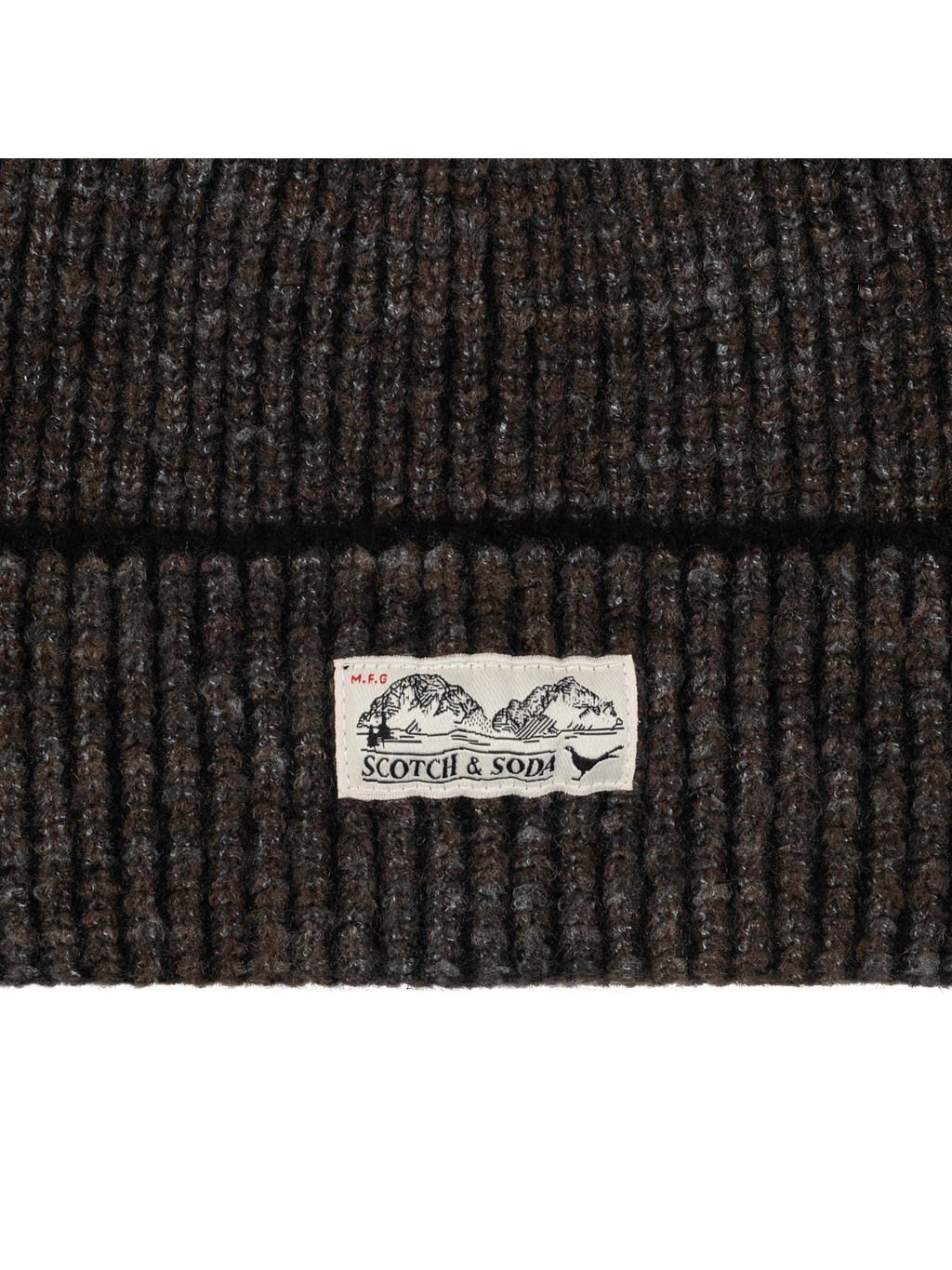 S&S 2 Color Rib Cuff Beanie
