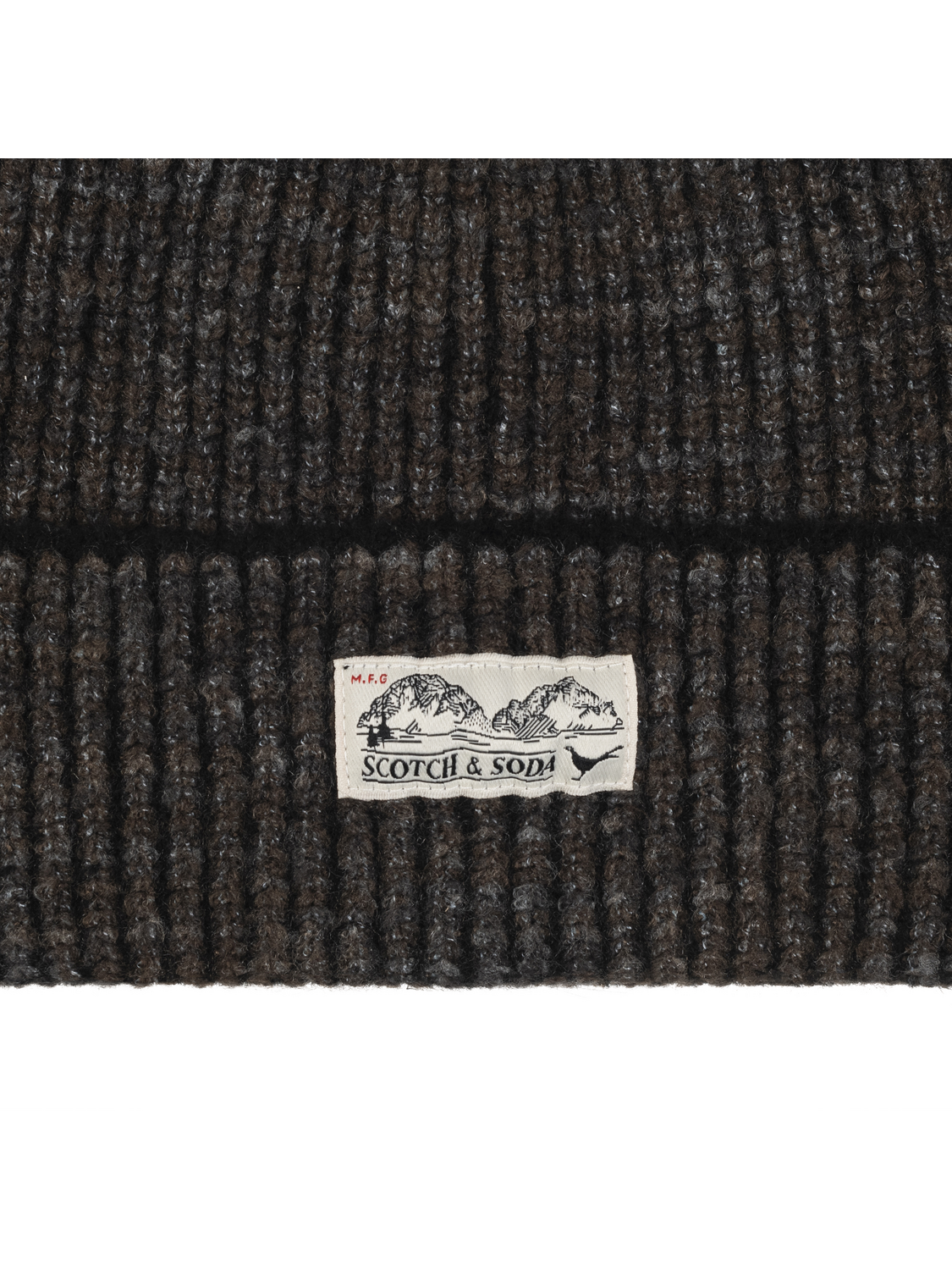 S&S 2 Color Rib Cuff Beanie
