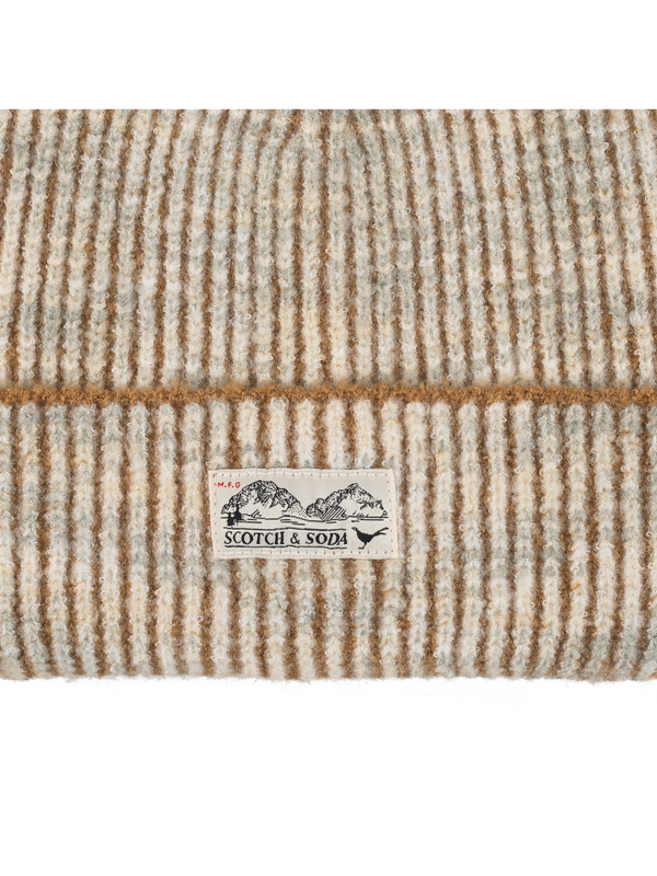 S&S 2 Color Rib Cuff Beanie
