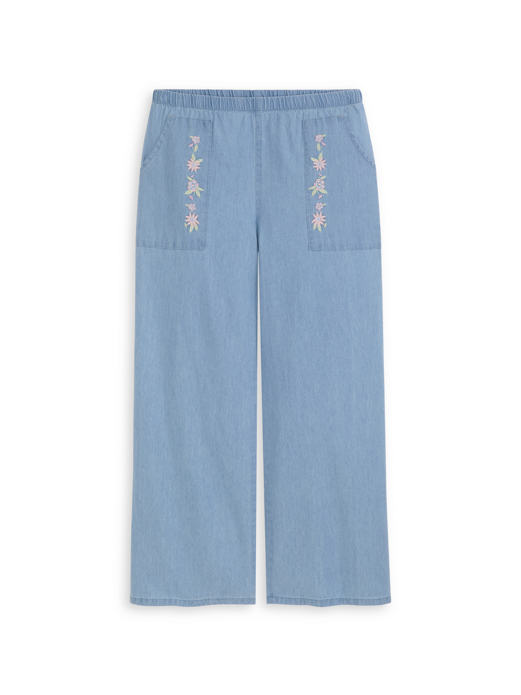 S&S Girls 2Pc Fashion Top & Denim Pant Set