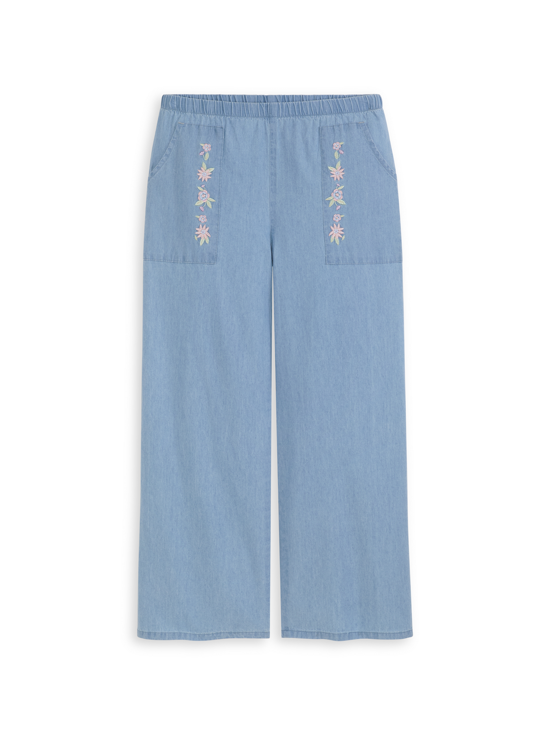 S&S Girls 2Pc Fashion Top & Denim Pant Set