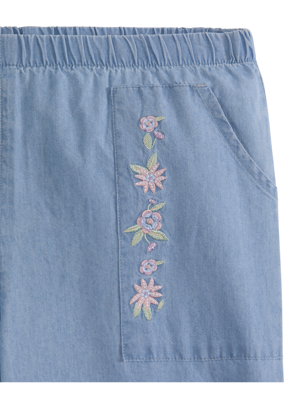 S&S Girls 2Pc Fashion Top & Denim Pant Set