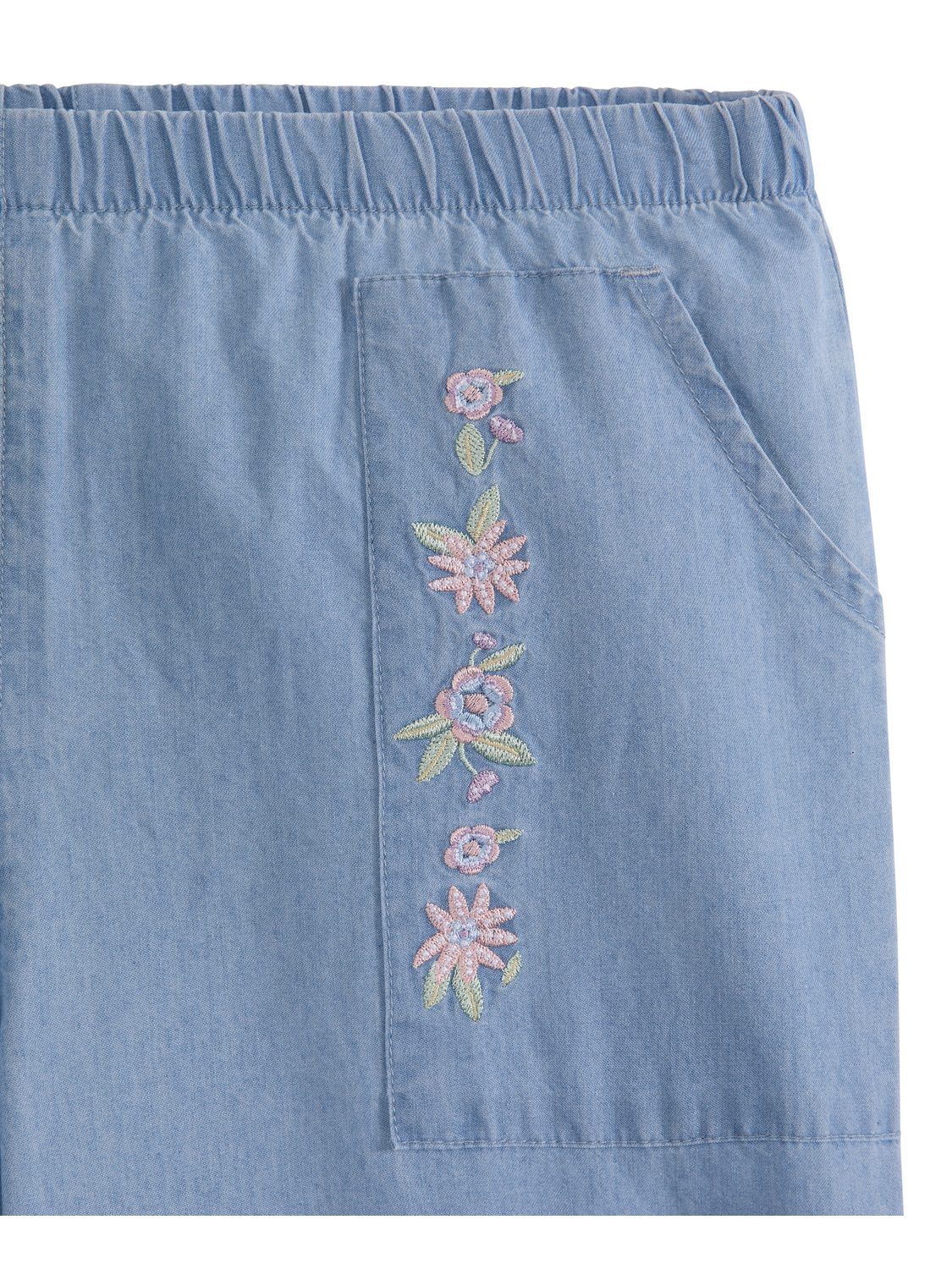 S&S Girls 2Pc Fashion Top & Denim Pant Set