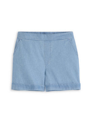 Girls' S&S Girls 2Pc Top & Denim Short Set