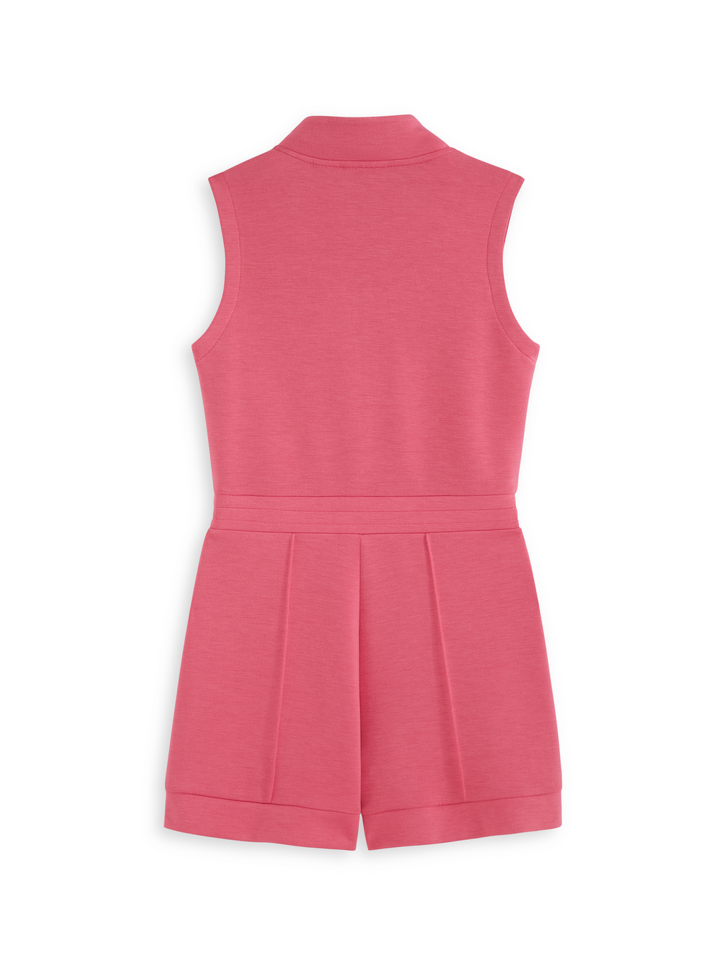S&S Tennis Group Double Knit Half Zip Romper