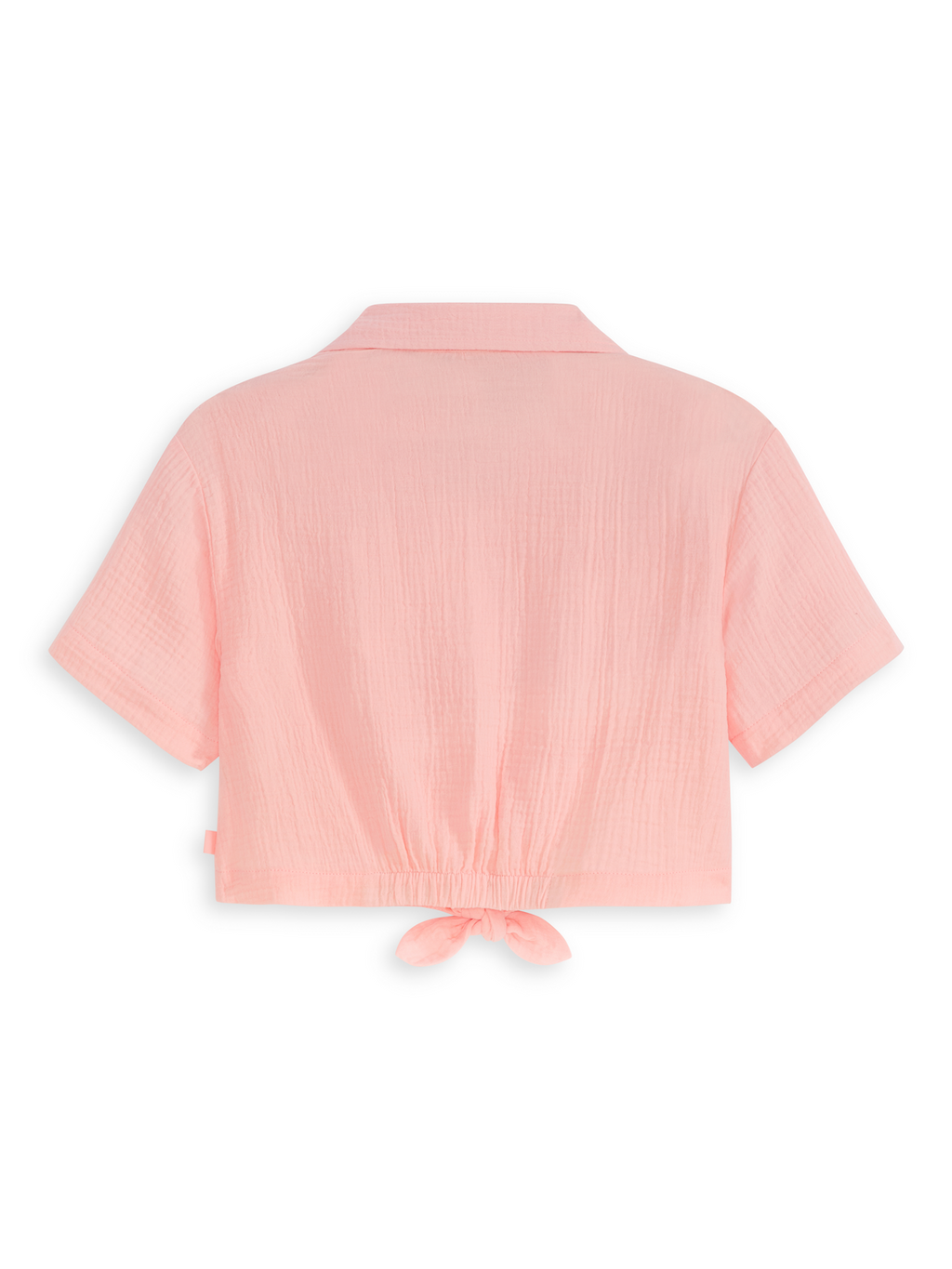 S&S Girls Flowy Knotted Ss Shirt