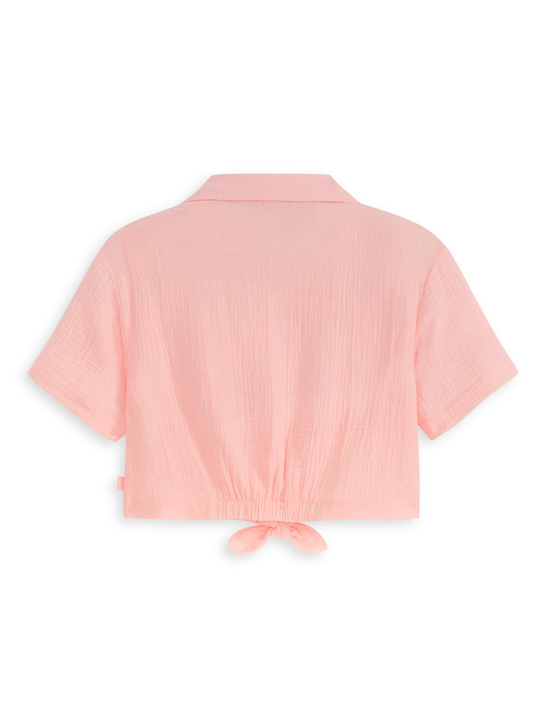 S&S Girls Flowy Knotted Ss Shirt