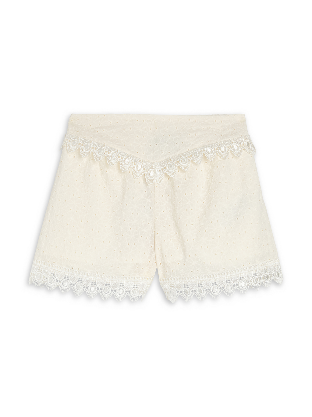 Short tissé