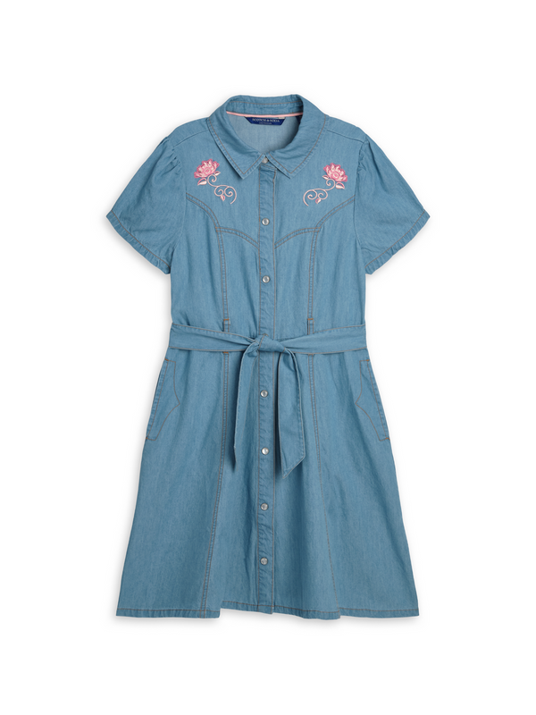 Girls' Denim Dress