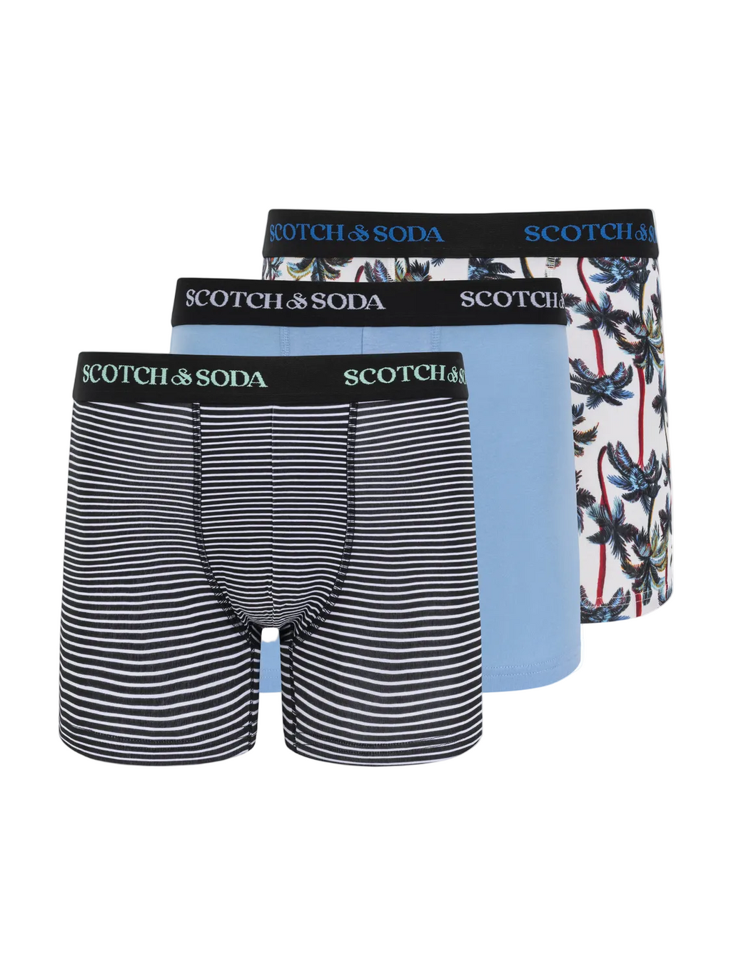 3-Pack Cotton Stretch Trunk
