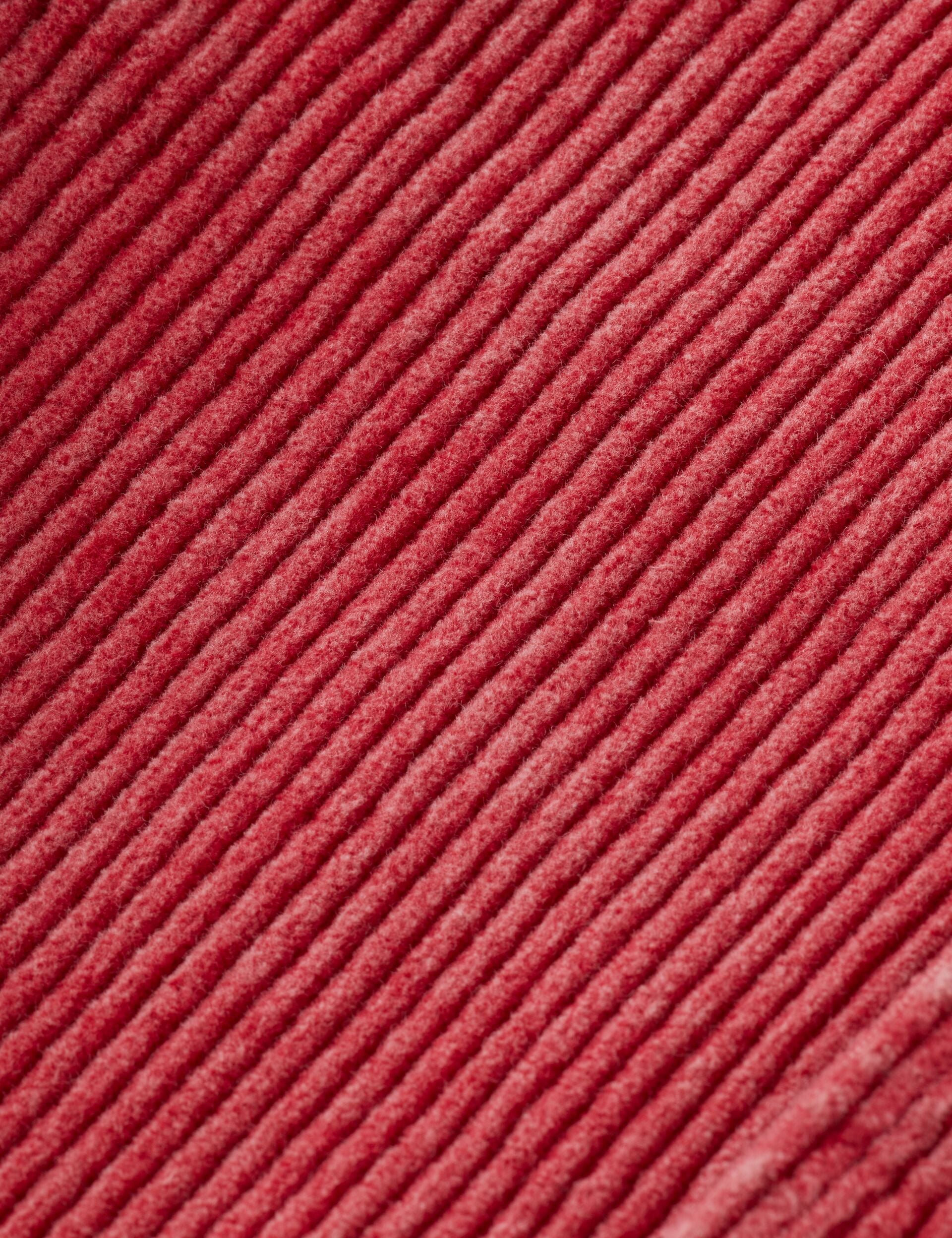 Garment-dyed corduroy overshirt
