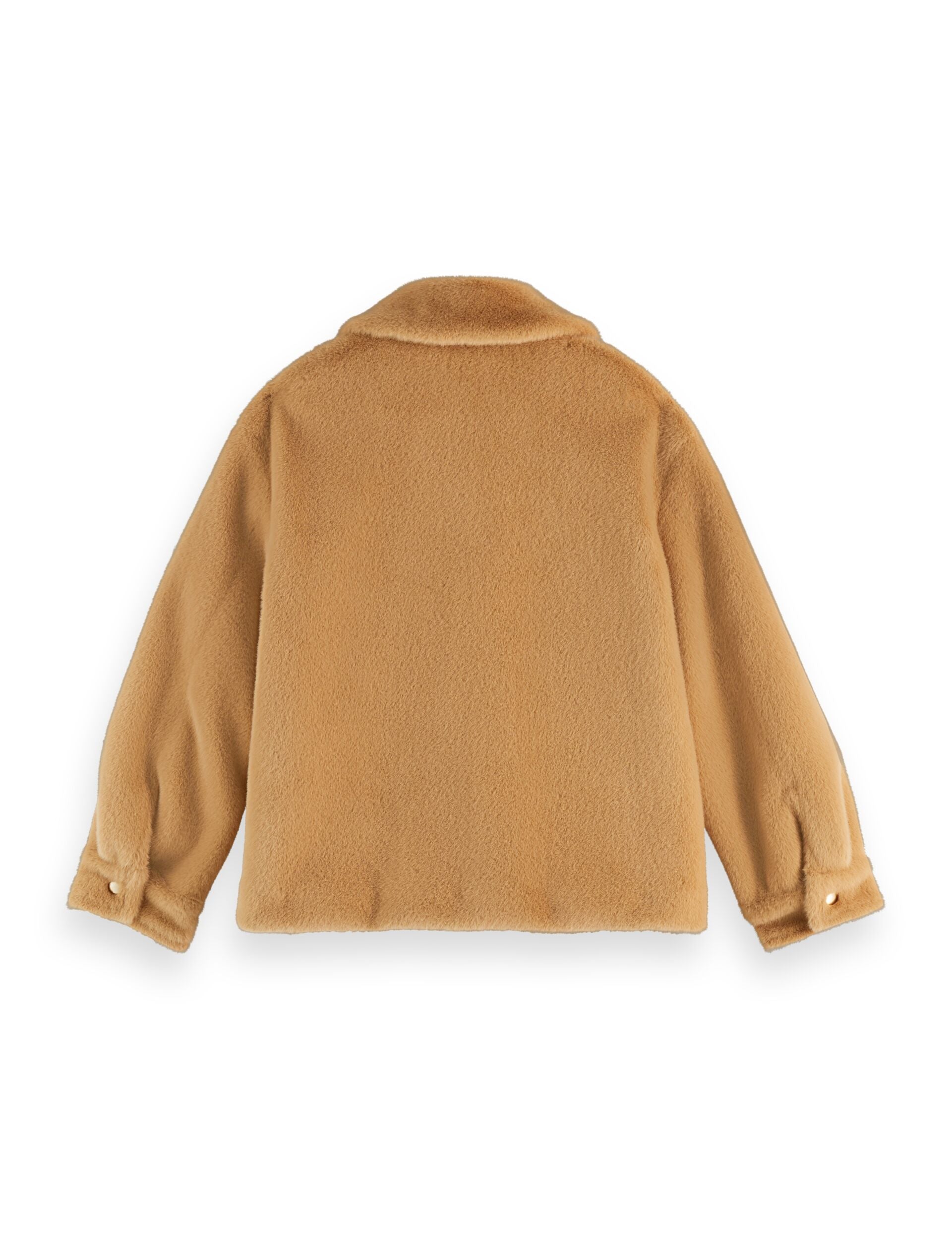 Girls' Faux fur jacket