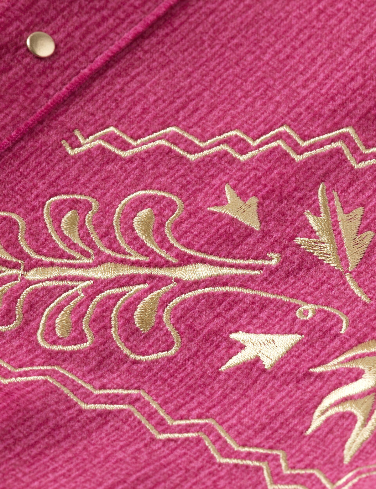 Velvet detailed bolero