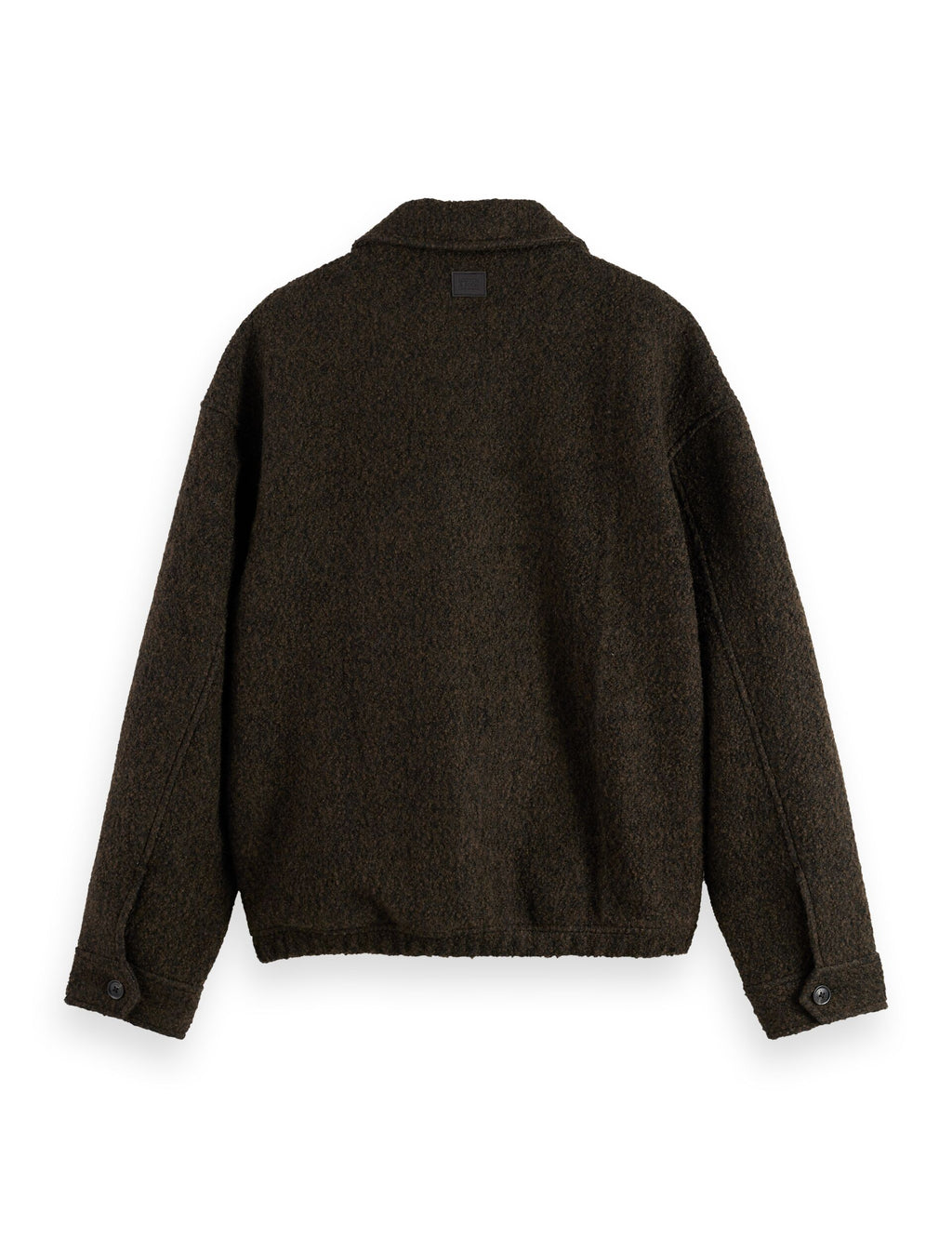 Short wool coat