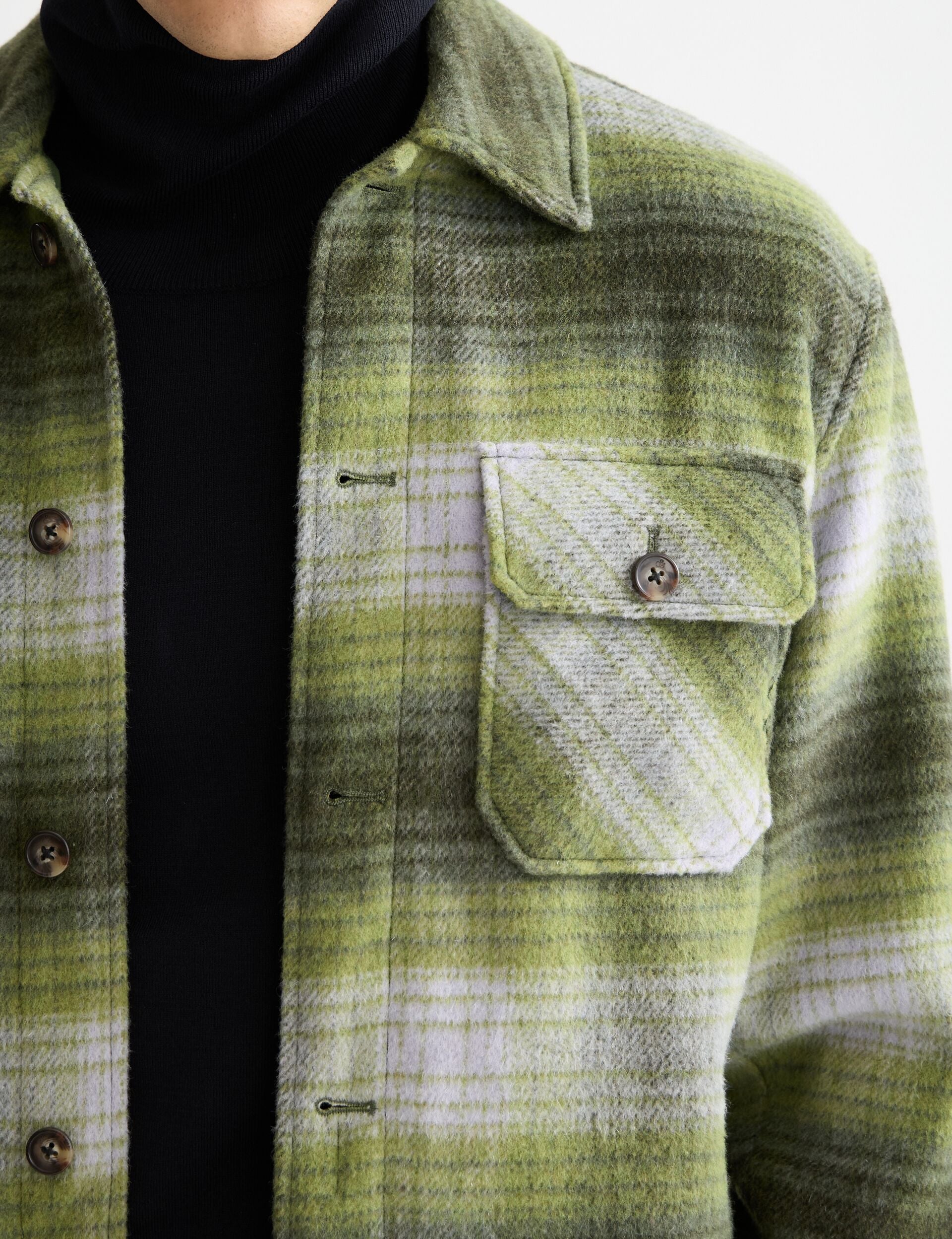 Check overshirt