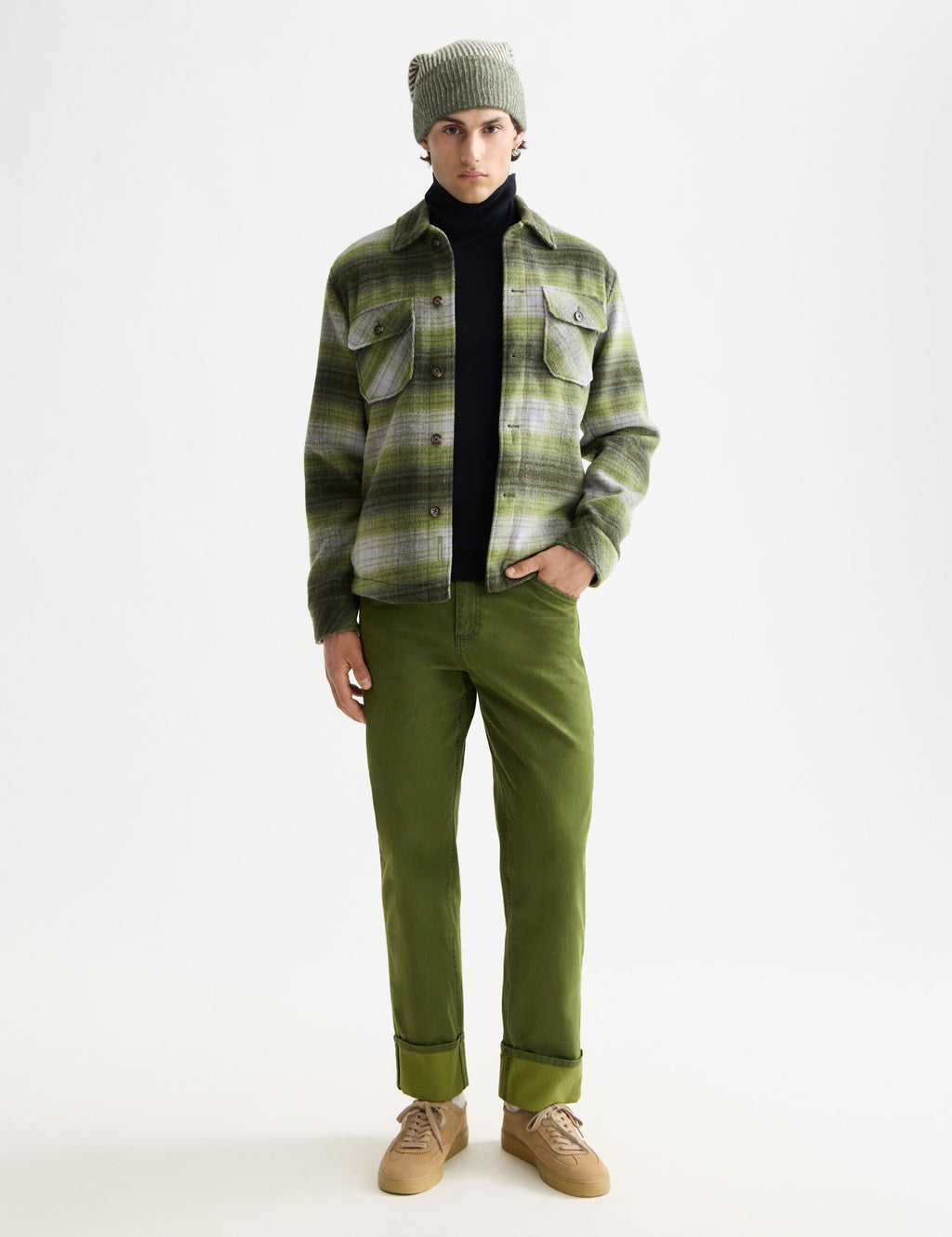 Check overshirt