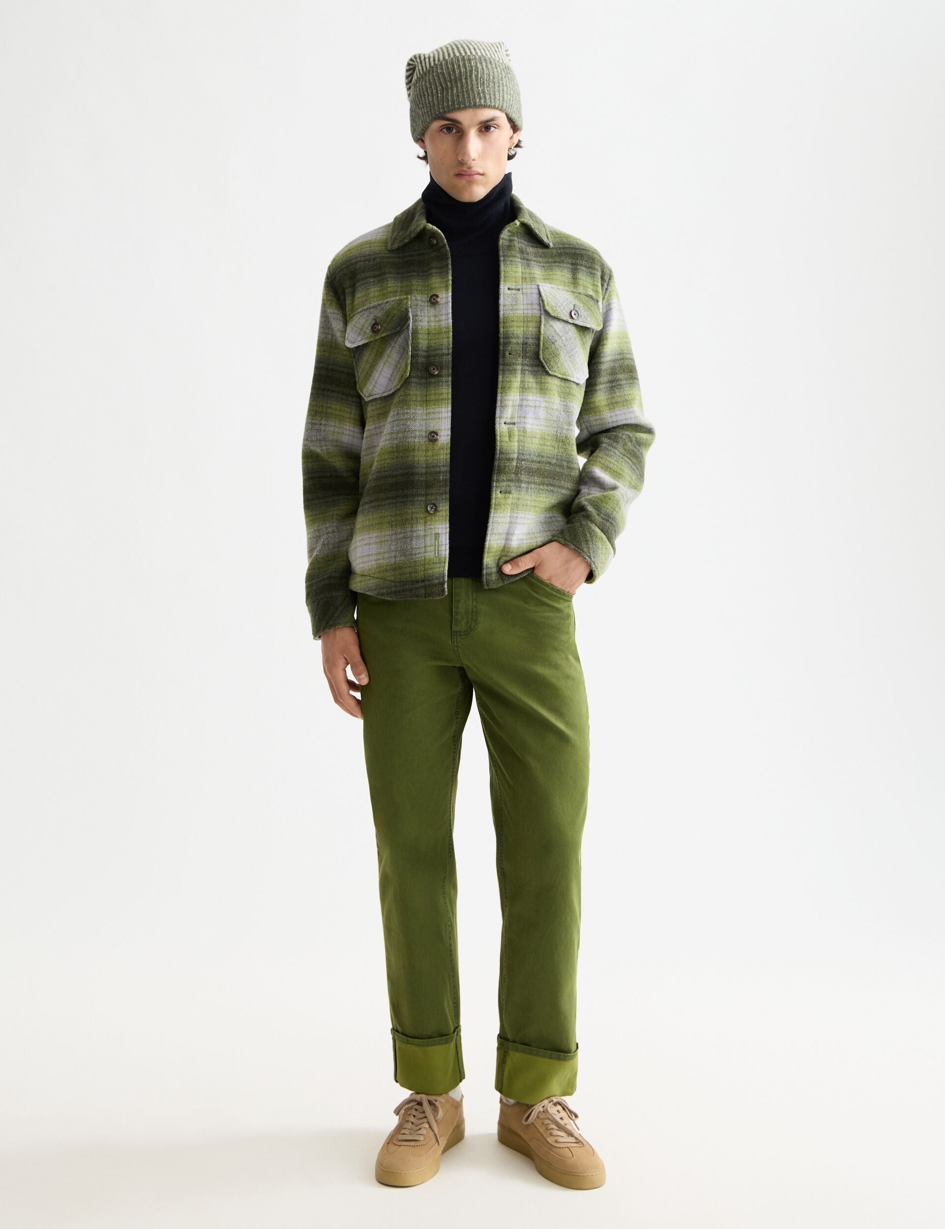 Check overshirt