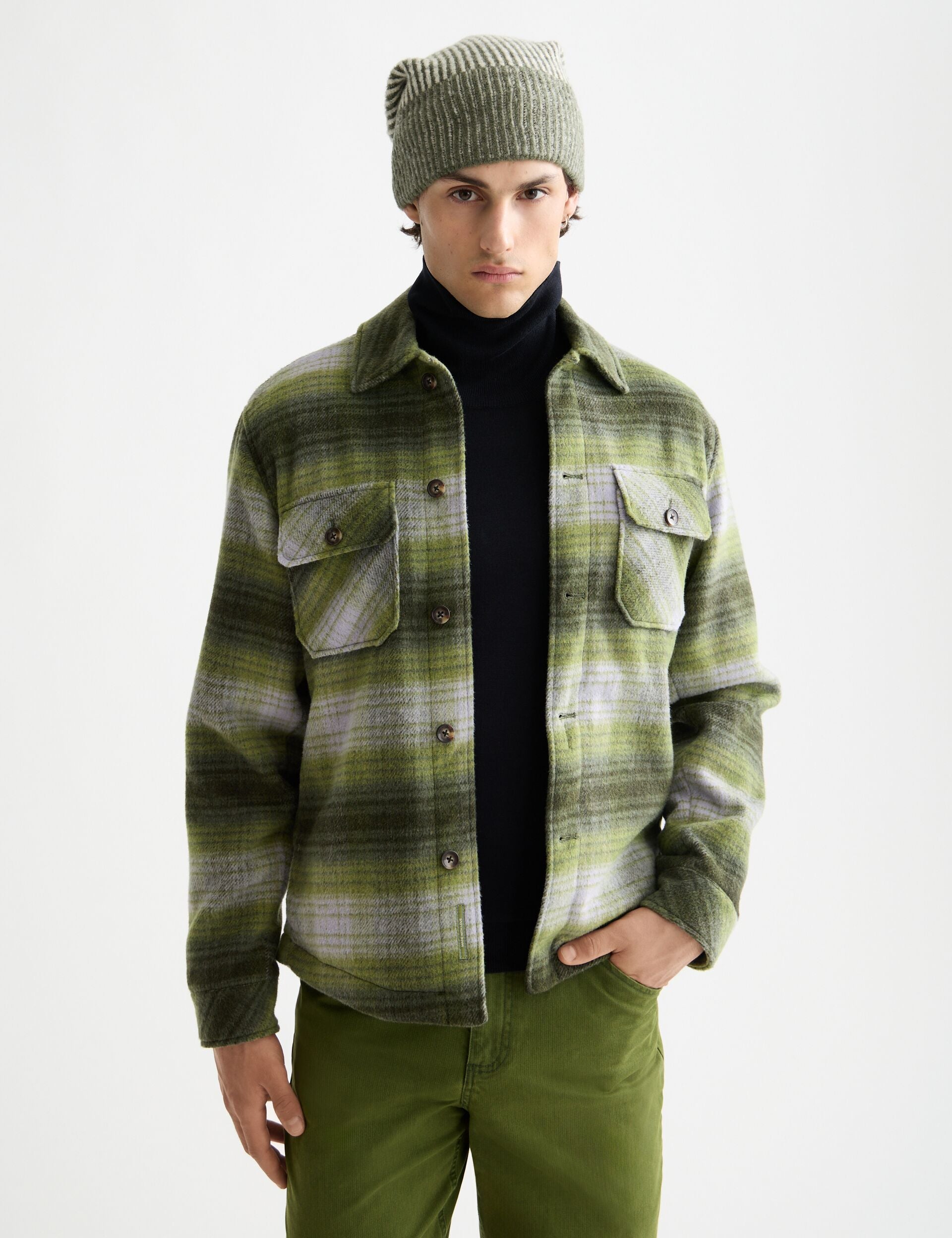 Check overshirt