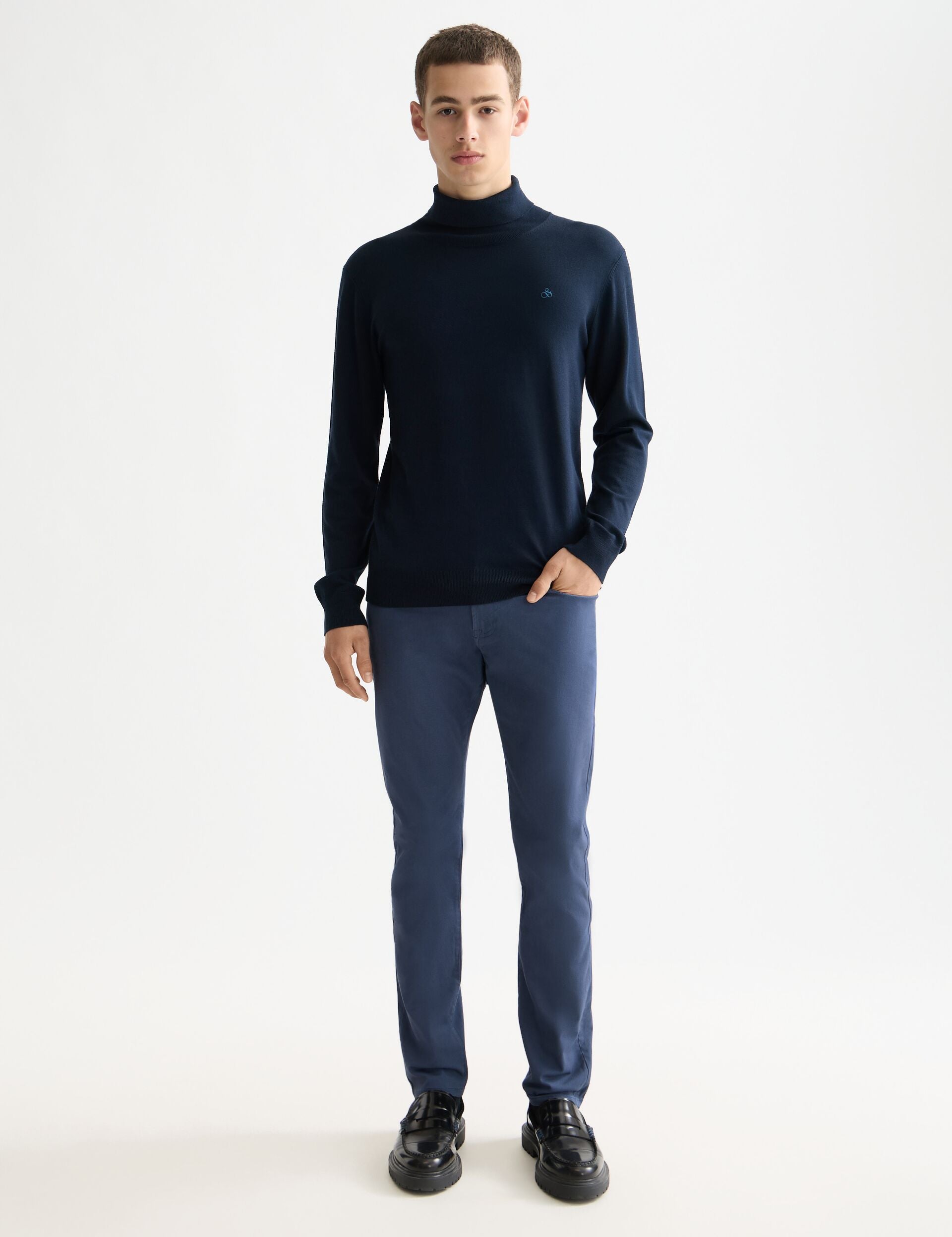 Ralston - cotton-blend twill regular slim fit 5-pocket pant