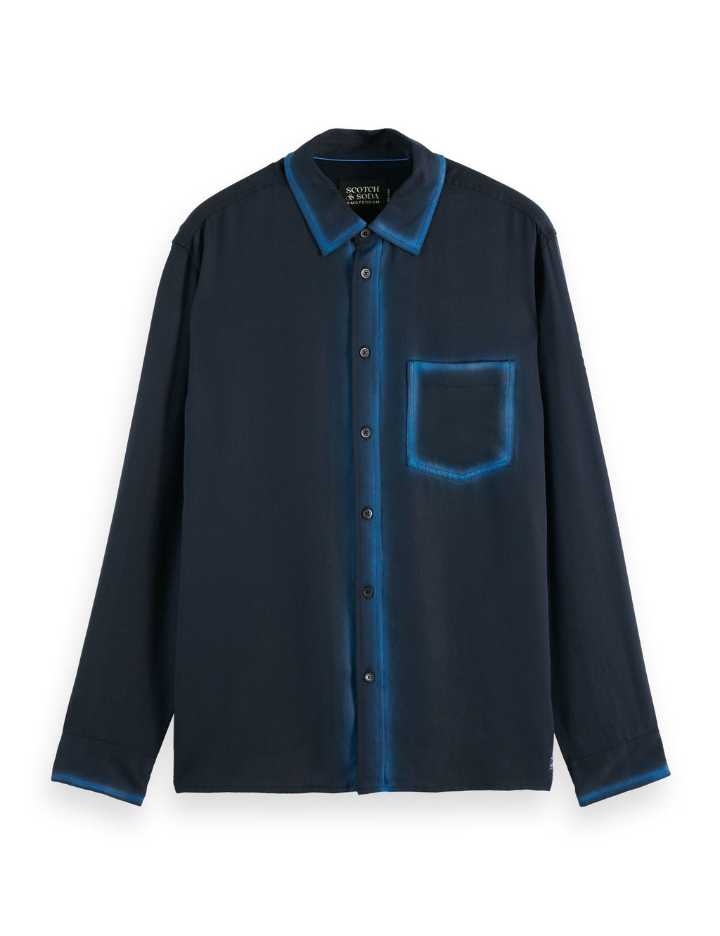 Relaxed fit tencel shirt