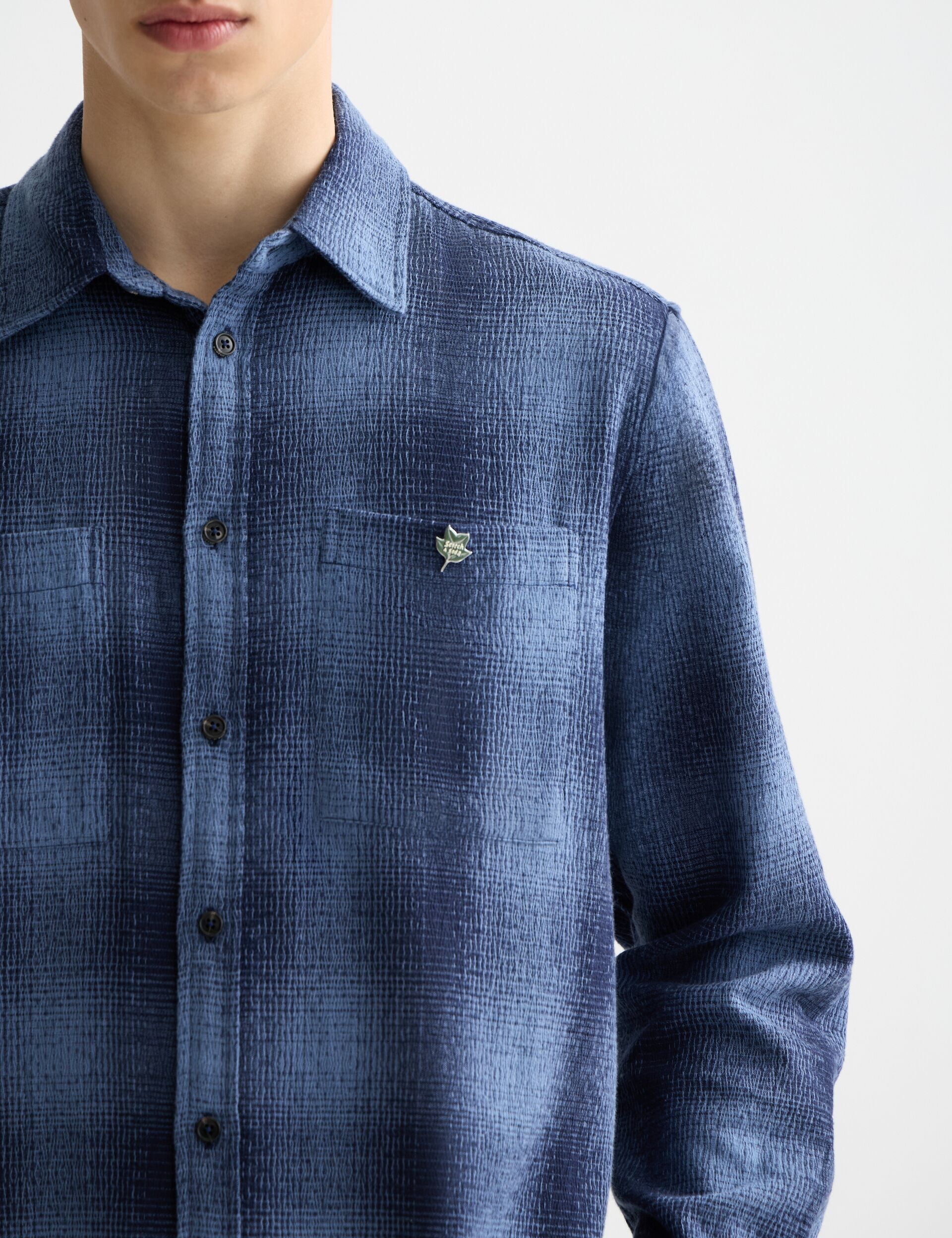 Shadow check shirt
