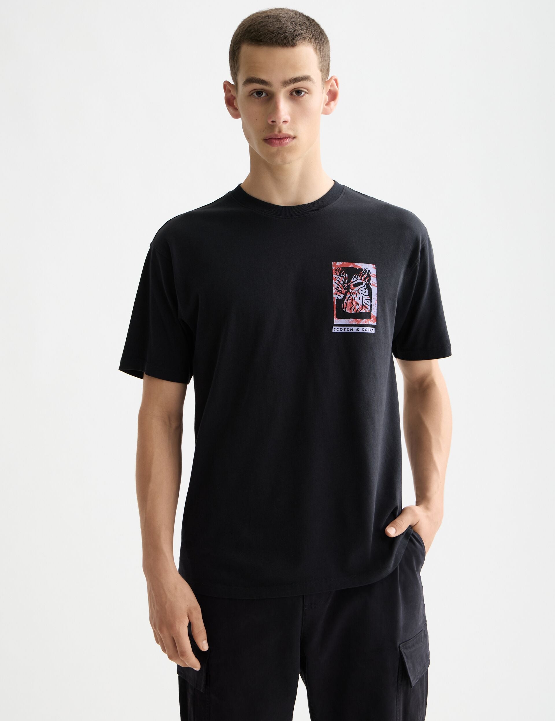 Relaxed Fit Front + Back AW T-shirt