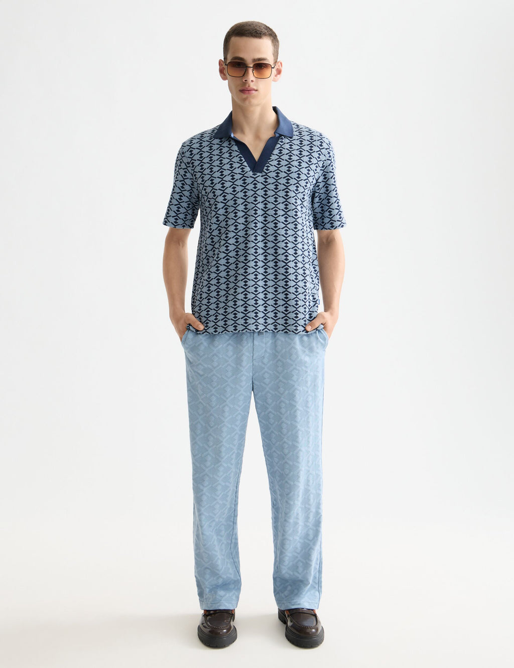 Jacquard Terry Sweatpants