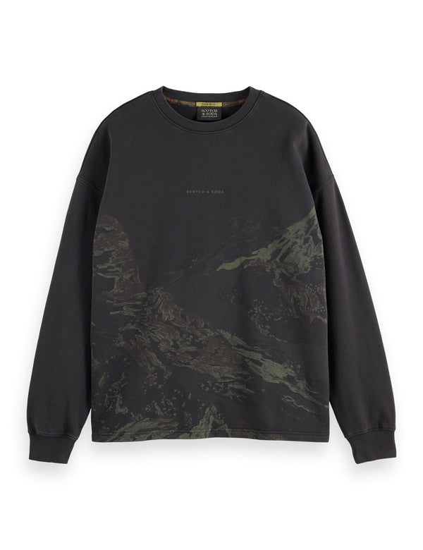 Loose Fit Overdyed AW Sweatshirt