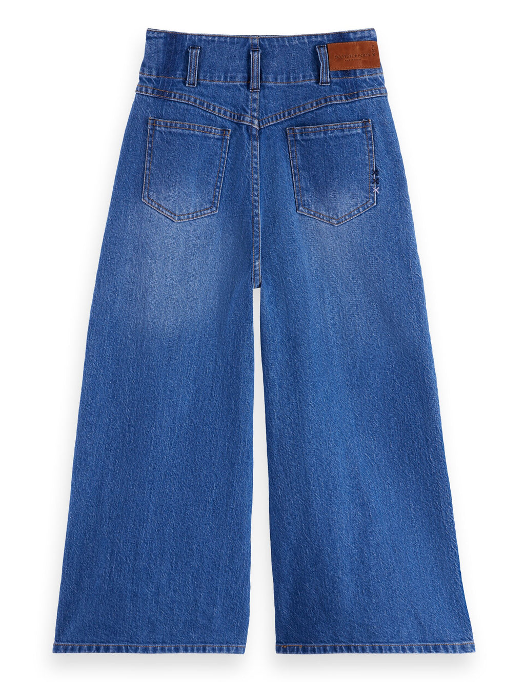 Girls' The Wave customised wide jeans — Art from the Heart