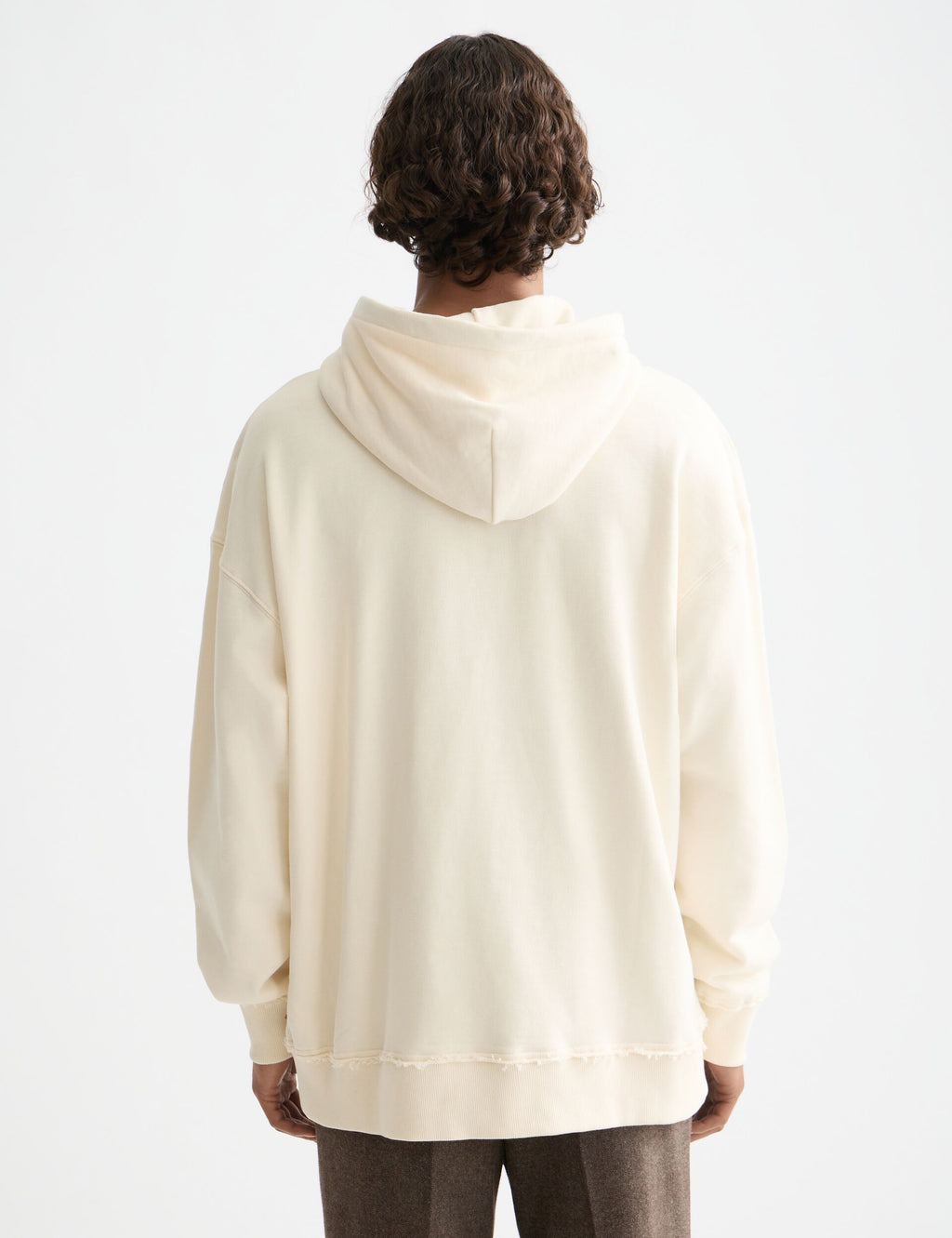 Loose Fit Embroidered Artwork Hoodie