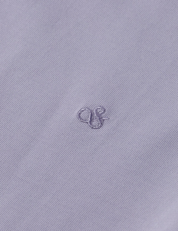 Fitted rolled-up sleeve T-shirt