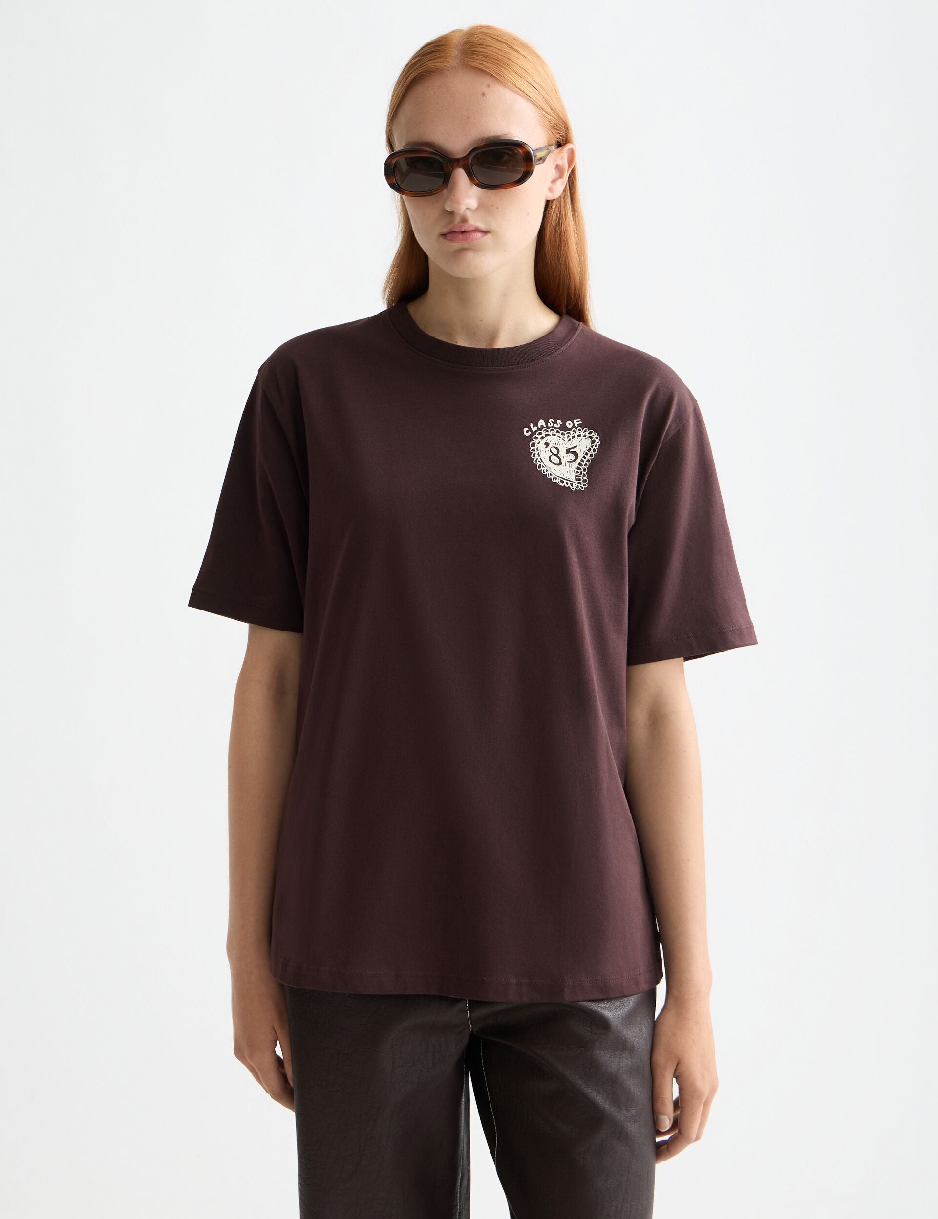 Artwork loose fit T-shirt