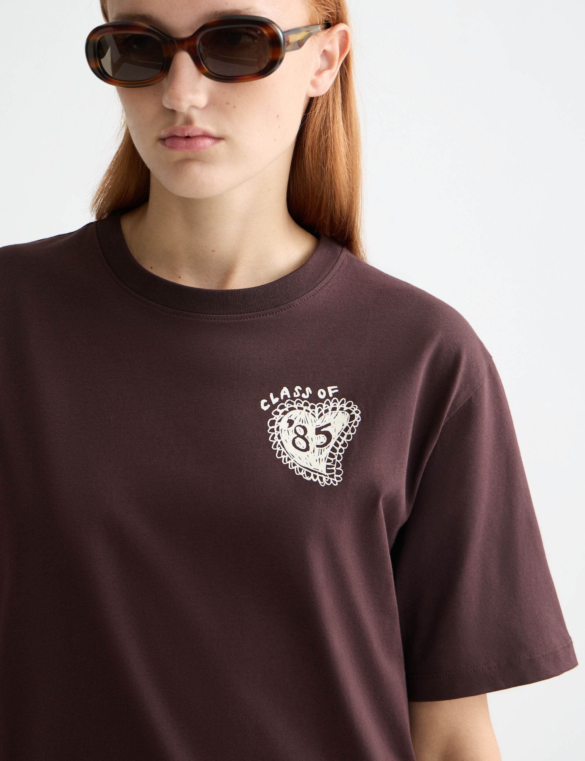 Artwork loose fit T-shirt