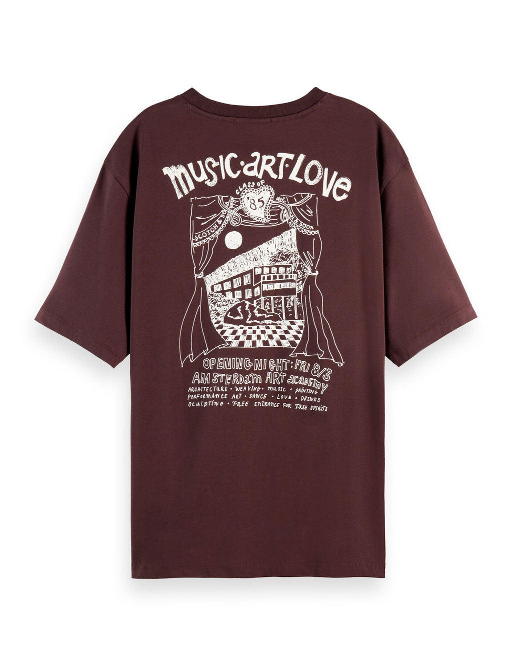 Artwork loose fit T-shirt