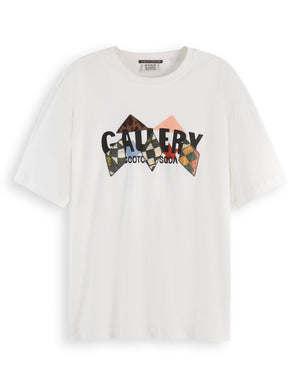 Elevated artwork loose fit T-shirt