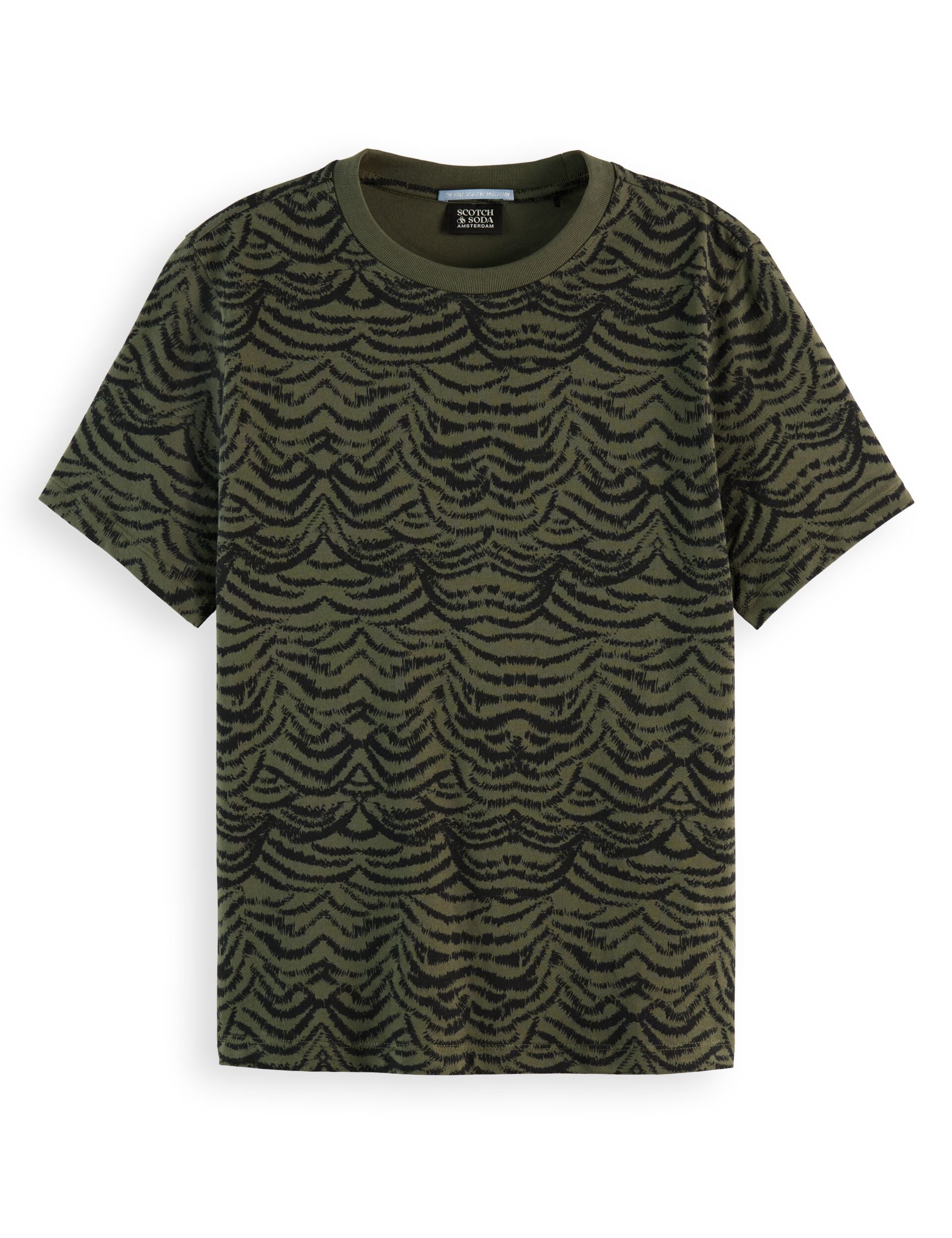 All over print regular fit T-shirt