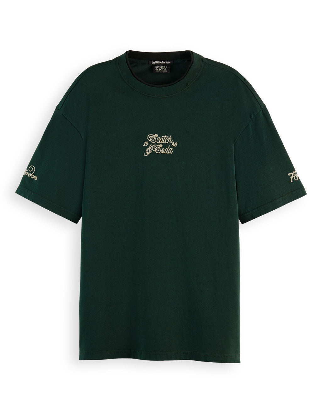 750 years washed artwork t-shirt