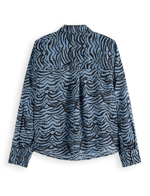 Printed relaxed fit shirt