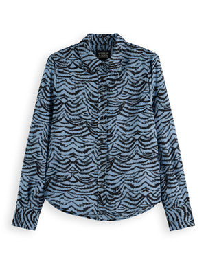 Printed relaxed fit shirt