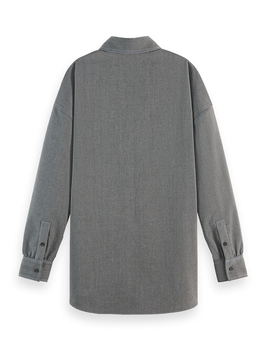 Girlfriend herringbone shirt