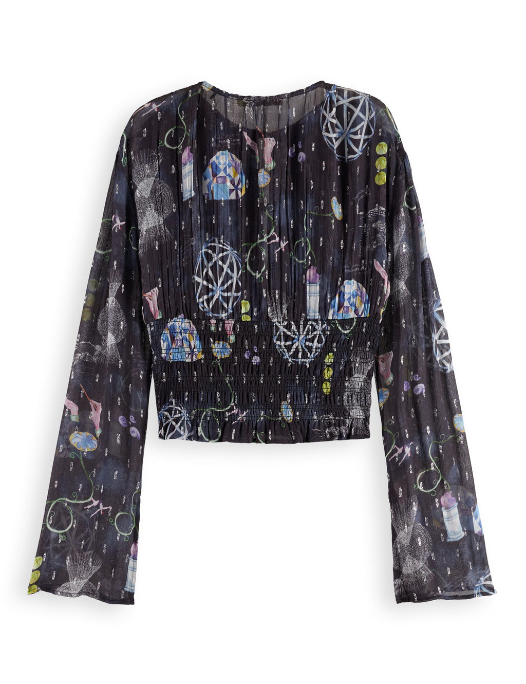 Smocked waist top