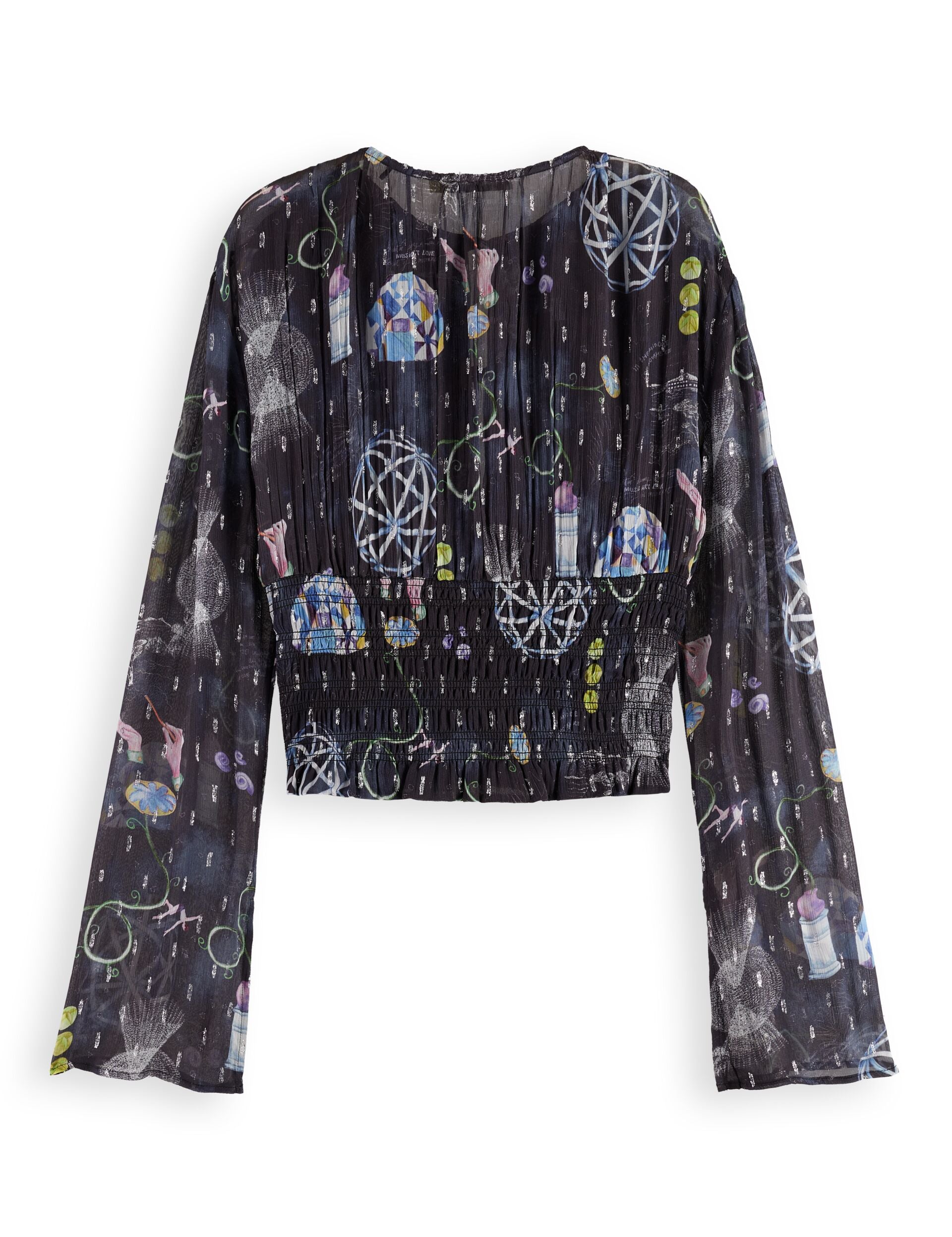 Smocked waist top
