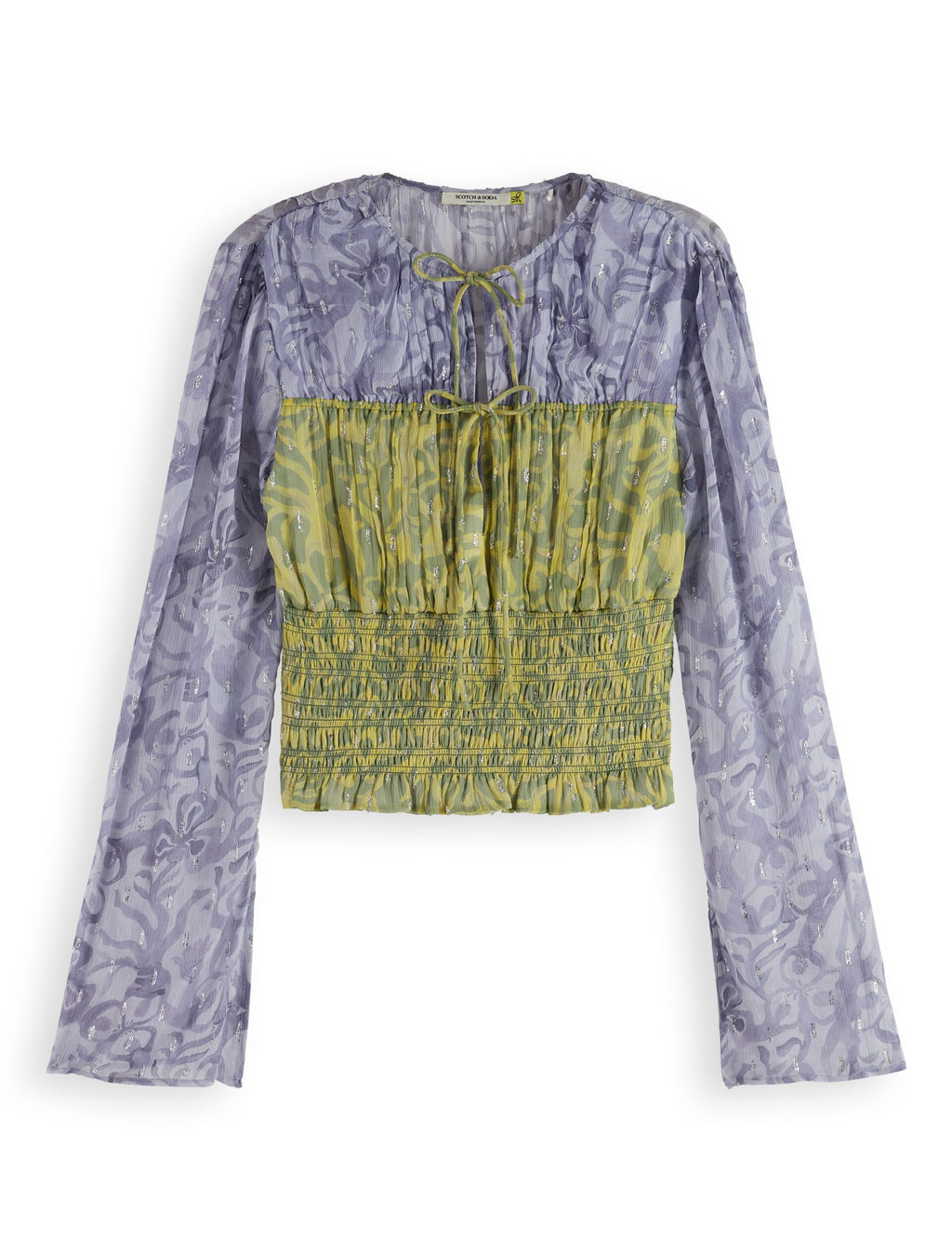 Smocked waist top