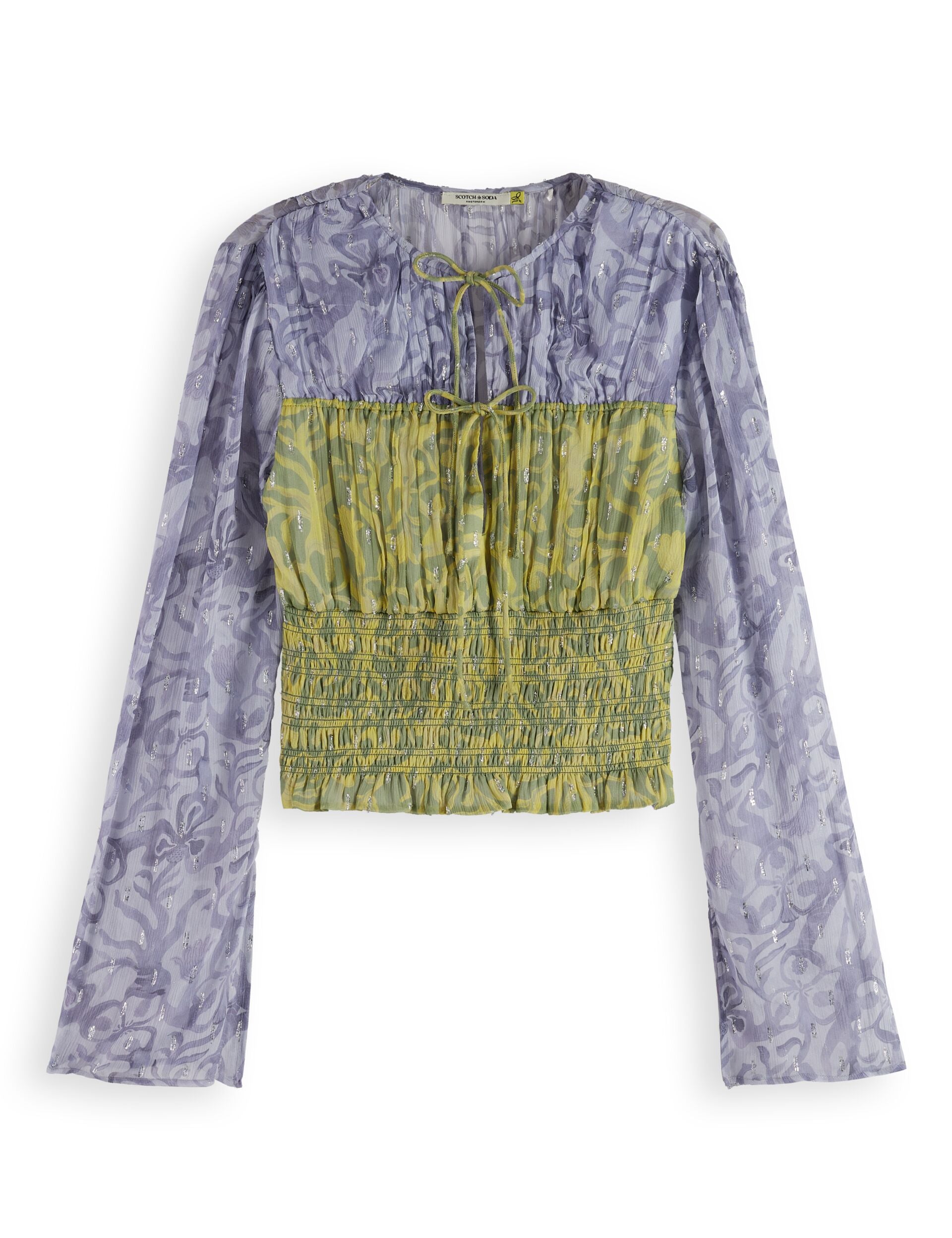 Smocked waist top