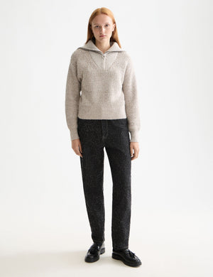 Half zip pullover