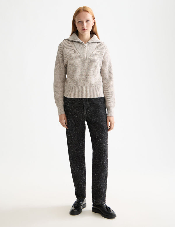 Half zip pullover