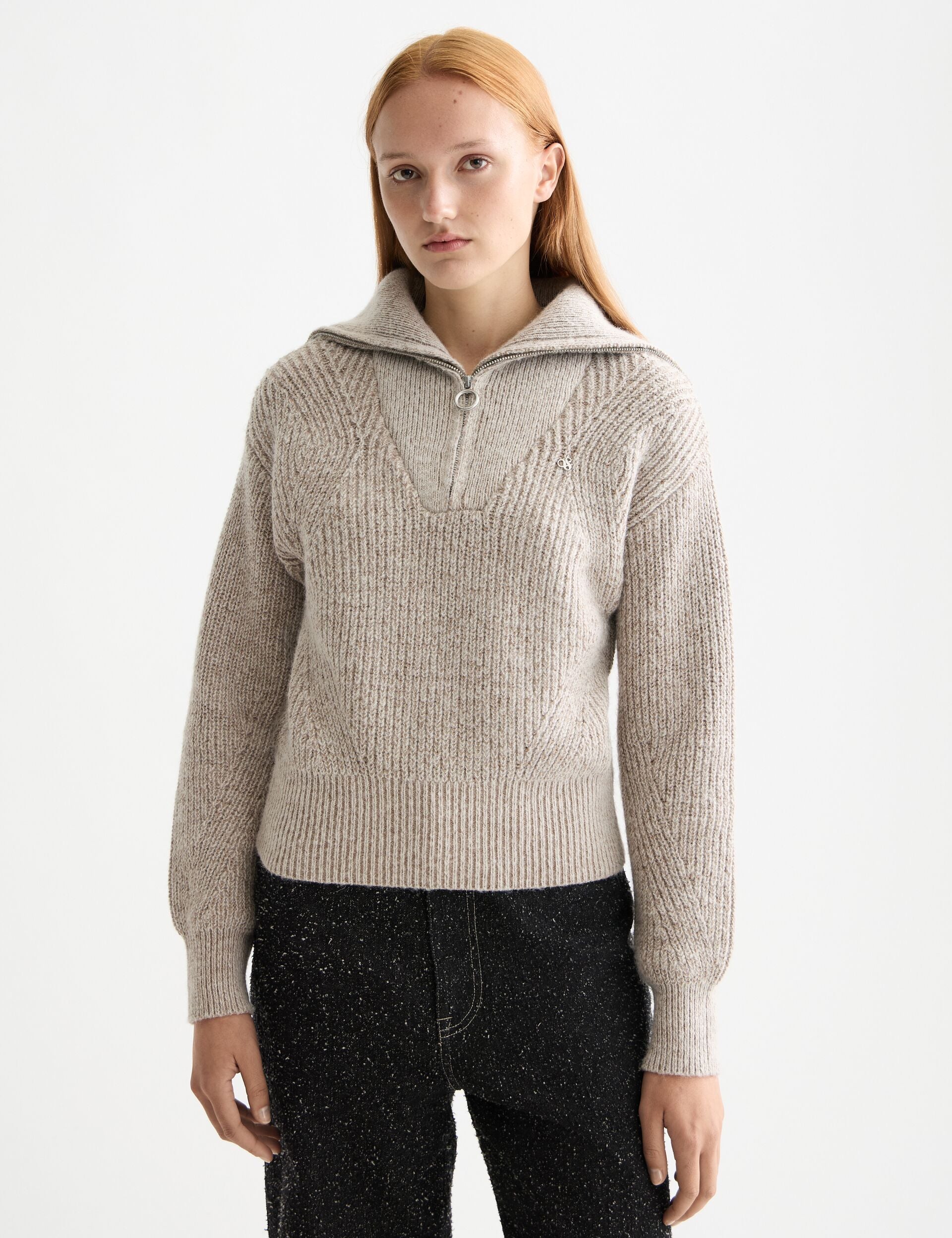 Half zip pullover