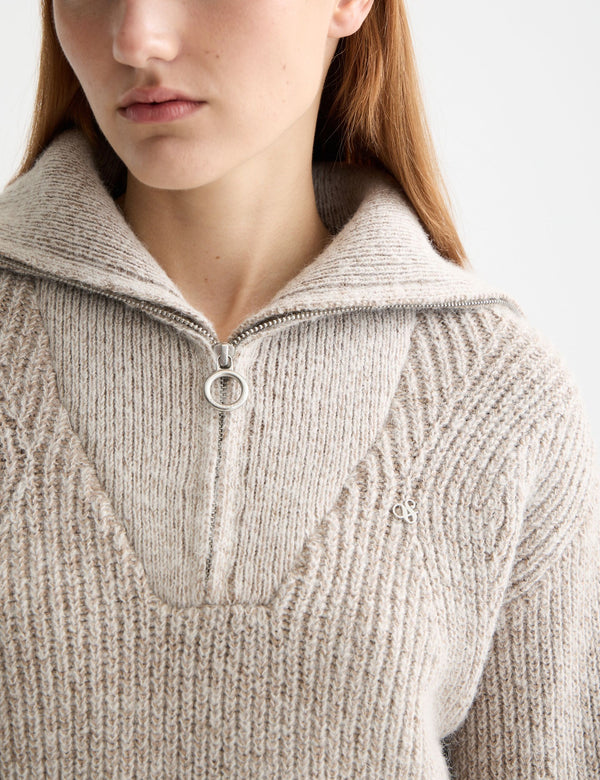 Half zip pullover