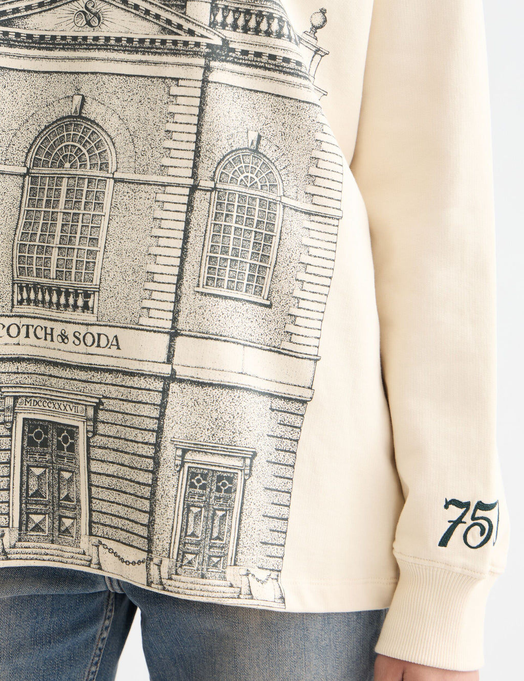 750 years artwork hoodie